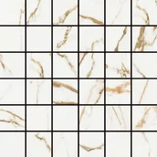 Płytki ceramiczne - Mozaika Klaro White 29.7x29.7 cm - miniaturka - grafika 1