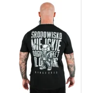 Koszulki sportowe męskie - Środowisko Miejskie T-shirt Koszulka Essential Street Bear Black - miniaturka - grafika 1