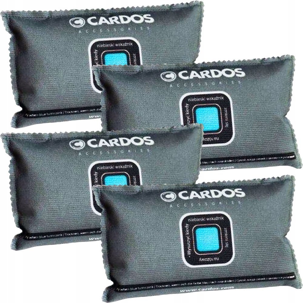 4X SAMOCHODOWY POCHŁANIACZ WILGOCI K2 CARDOS ANTYPARA DO AUTA WIELORAZOWY