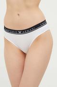 Majtki damskie - Emporio Armani Underwear figi 2-pack kolor biały - miniaturka - grafika 1