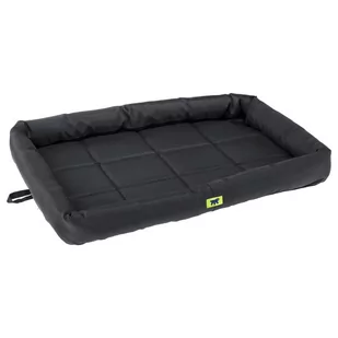 Ferplast Legowisko dla psa Tender Tech 90, 91x58x5 cm, czarne - Legowiska dla psów - miniaturka - grafika 1