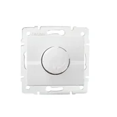 Wyłączniki światła i elektryczne - Kanlux Ściemniacz obrotowy 500W - z filtrem LOGI 02-1160-102 bi 25082 - miniaturka - grafika 1