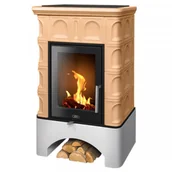 Piece wolnostojące - ABX Piec kaflowy Britania Exclusive cokół biały - Tabac - miniaturka - grafika 1