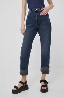 Spodnie damskie - Tommy Jeans jeansy damskie high waist - grafika 1