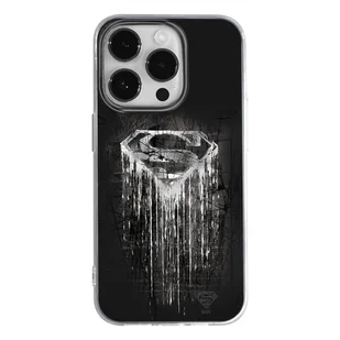 Etui do Apple IPHONE 15 Superman 003 DC Nadruk pełny Czarny - Etui i futerały do telefonów - miniaturka - grafika 1