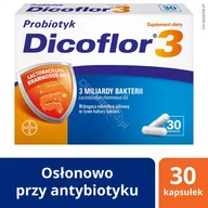 Układ pokarmowy - Bayer SP. Z O.O. Dicoflor 3 30 kapsułek 3736042 - miniaturka - grafika 1