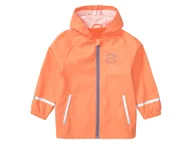 Kurtki i płaszcze dla dziewczynek - lupilu® Kurtka przeciwdeszczowa dziecięca z kapturem (Pomarańczowy, 98/104) - miniaturka - grafika 1