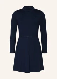 Tommy Hilfiger Sukienka Z Dżerseju Z Błyszczącą Przędzą blau - TOMMY HILFIGER - Sukienki i spódniczki dla dziewczynek Tommy Hilfiger Sukienka Z Dżerseju Z Błyszczącą Przędzą blau - TOMMY HILFIGER - Sukienki i spódniczki dla dziewczynek - miniaturka - grafika 1