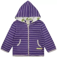 Kurtki i płaszcze dla dziewczynek - loud + proud Dziewczęce kółka, certyfikat GOTS, fioletowa, 110/116, fioletowy, 110/116 cm - miniaturka - grafika 1