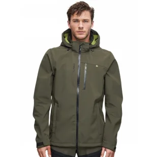 Kurtka Męska Softshell Alpinus Roignais - Oliwkowa XXL - Odzież taktyczna i umundurowanie - miniaturka - grafika 1
