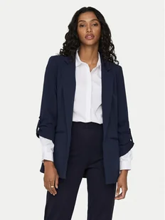 ONLY Marynarka Kayle 15218743 Granatowy Regular Fit - Marynarki i żakiety damskie - miniaturka - grafika 1