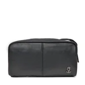 Kosmetyczki, organizery i kuferki - Kosmetyczka Semi Line P8282-0 Czarny - miniaturka - grafika 1