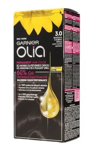 Garnier Olia 3.0 Bardzo Ciemny Brąz 011208 - Farby do włosów i szampony koloryzujące - miniaturka - grafika 1