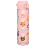 Shakery i bidony sportowe - Butelka ION8 BPA Free I8RF500PRCATS Cats - miniaturka - grafika 1