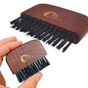 Szczotki do włosów dla dzieci - GORGOL DREWNIANY CZYŚCIK DO SZCZOTEK - miniaturka - grafika 1