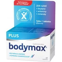 Bodymax plus lecytyna x 60 tbl - Suplementy diety - miniaturka - grafika 1