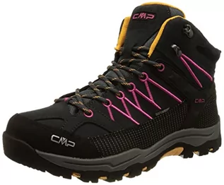 Buty dla chłopców - CMP Damskie buty trekkingowe Rigel Mid Shoe Wp, Antracite Bouganville, 41 EU - grafika 1