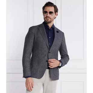 Joop! Wełniana marynarka Hoverest | Slim Fit | z dodatkiem lnu - Marynarki męskie - miniaturka - grafika 1
