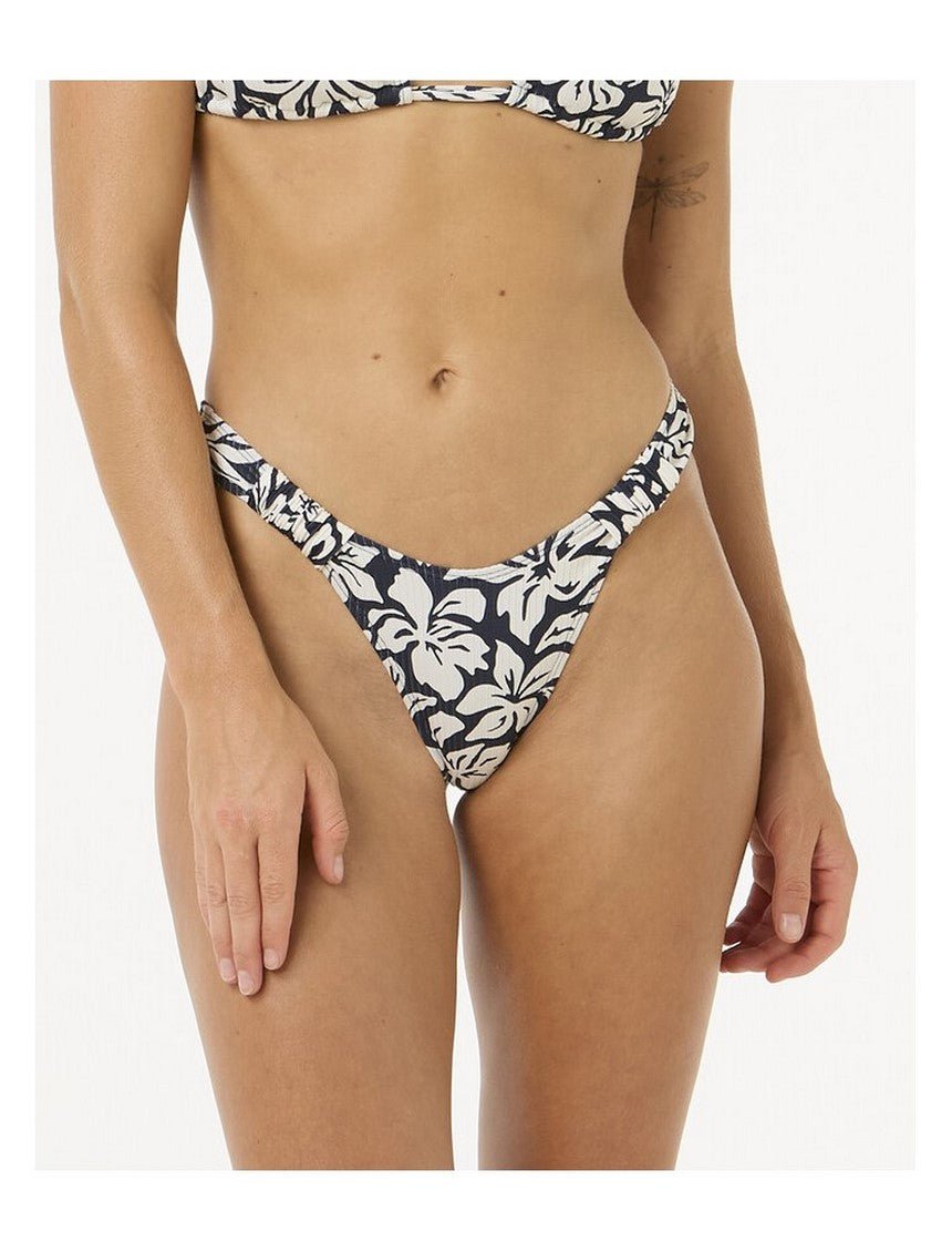 Majtki kąpielowe RIP CURL Las Flores High Leg Skimpy granatowe M