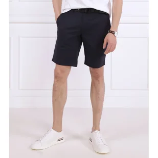 Calvin Klein Szorty + pasek MODERN TWILL | Slim Fit - Spodenki męskie - miniaturka - grafika 1