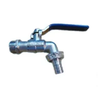 Zawory i kraniki - Zawór kulowy czerpalny węża 1/2" - miniaturka - grafika 1