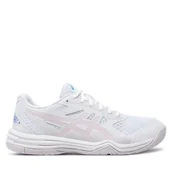 Buty sportowe damskie - Buty halowe Asics Upcourt 5 1072A088 Biały - miniaturka - grafika 1
