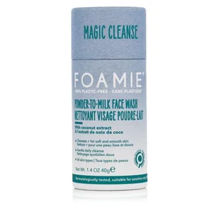 Foamie Magic Cleanse Powder-to-Milk Face Wash Mleczko do demakijażu 40 g - Mleczka do demakijażu - miniaturka - grafika 1
