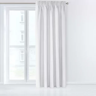 Euro Firany Zasłona Dekoracyjna Parisa Biel 135x270 1201649 - Zasłony - miniaturka - grafika 1