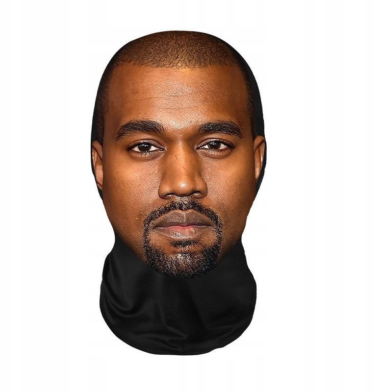 Kominiarka MASKA IMPREZA Narty Motor MIKROFIBRA NADUK 3D COSPLAY Kanye2