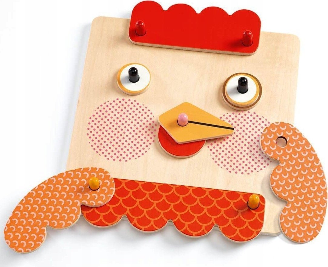 Djeco Mokomieji mediniai žaidimai - Veidai