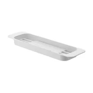 Półki łazienkowe - Biała regulowana półka na wannę YAMAZAKI Tower - miniaturka - grafika 1