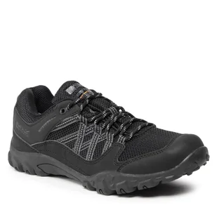 Trekkingi Regatta - Edgepoint III Wp RMF617 Black/Granite 9V8 - Buty trekkingowe męskie - miniaturka - grafika 1