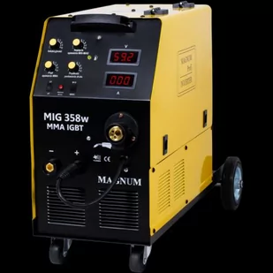 MAGNUM PÓŁAUTOMAT SPAWALNICZY MIG 358W MMA IGBT - Spawarki - miniaturka - grafika 1