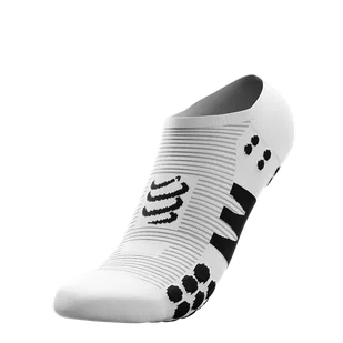 COMPRESSPORT Skarpetki do biegania krótkie NO SHOW SOCKS white/black - Skarpetki sportowe męskie - miniaturka - grafika 8