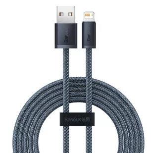 Baseus kabel do iPhone USB - Lightning 2m, 2,4A szary (CALD000516) CALD000516 - Kable USB - miniaturka - grafika 2