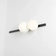 Lampy ścienne - Garda kinkiet 2-punktowy czarny 1099D1 - miniaturka - grafika 1