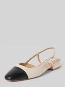 Sandały damskie - Czółenka z obszyciem w kontrastowym kolorze model ‘BELINDA’ - miniaturka - grafika 1