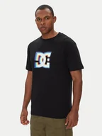 Koszulki męskie - DC T-Shirt ADYZT05444 KVJ0 Czarny Regular Fit - miniaturka - grafika 1