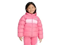 Kurtki i płaszcze dla chłopców - adidas Uniseks - dzieci SYNTHETIC DOWN JACKET, pink fusion/clear pink/true pink, 5-6 Years - miniaturka - grafika 1