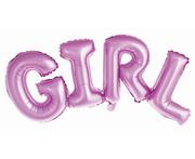 Baby shower i roczek - Godan Godan Balon Girl Różowy 17950 $$ - miniaturka - grafika 1