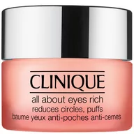 Kosmetyki pod oczy - Clinique All About Eyes nawilżający krem pod oczy przeciw obrzękom i cieniom Rich Cream) 15 ml - miniaturka - grafika 1