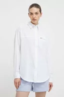 Koszule damskie - Columbia koszula Boundless Trek damska kolor biały relaxed z kołnierzykiem klasycznym 2073061 - miniaturka - grafika 1