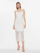 Sukienki - YAS Sukienka koktajlowa Toni 26032058 Biały Regular Fit - miniaturka - grafika 1