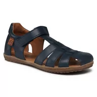 Sandały damskie - Naturino Sandały See 0011500724.01.0C02 D Navy - miniaturka - grafika 1