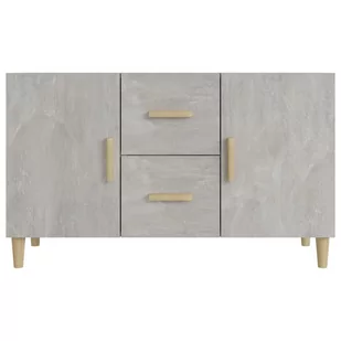 Lumarko Komoda, szarość betonu, 100x36x60 cm, materiał drewnopochodny - Komody - miniaturka - grafika 4