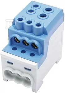 Simet Blok rozdzielczy - dystrybucyjny Al/Cu SDB 200 (80030) SIMBLOCK niebieski 81602003 81602003 - Inne akcesoria elektryczne - miniaturka - grafika 1