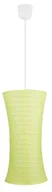 Akcesoria do oświetlenia - Candellux Lampa wisząca zielona papierowa regulowana 60W E27 Tai 3496031-15 3496031-15 - miniaturka - grafika 1