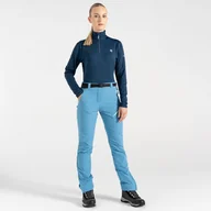 Spodnie damskie - Dare 2b - Damskie Spodnie Trekkingowe Softshell Melodic Pro Niebieski, Rozmiar: 38 - miniaturka - grafika 1