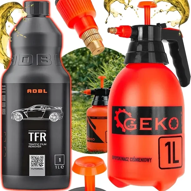 Opryskiwacz Ciśnieniowy Ogrodowy Ręczny Lekki + 1l Adbl Industrial Tfr