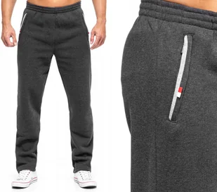 SPODNIE DRESOWE DRESY LEKKIE WYGODNE NA CODZIEŃ No1 GRAFITOWE - XXXXL - Dresy męskie SPODNIE DRESOWE DRESY LEKKIE WYGODNE NA CODZIEŃ No1 GRAFITOWE - XXXXL - Dresy męskie - miniaturka - grafika 1